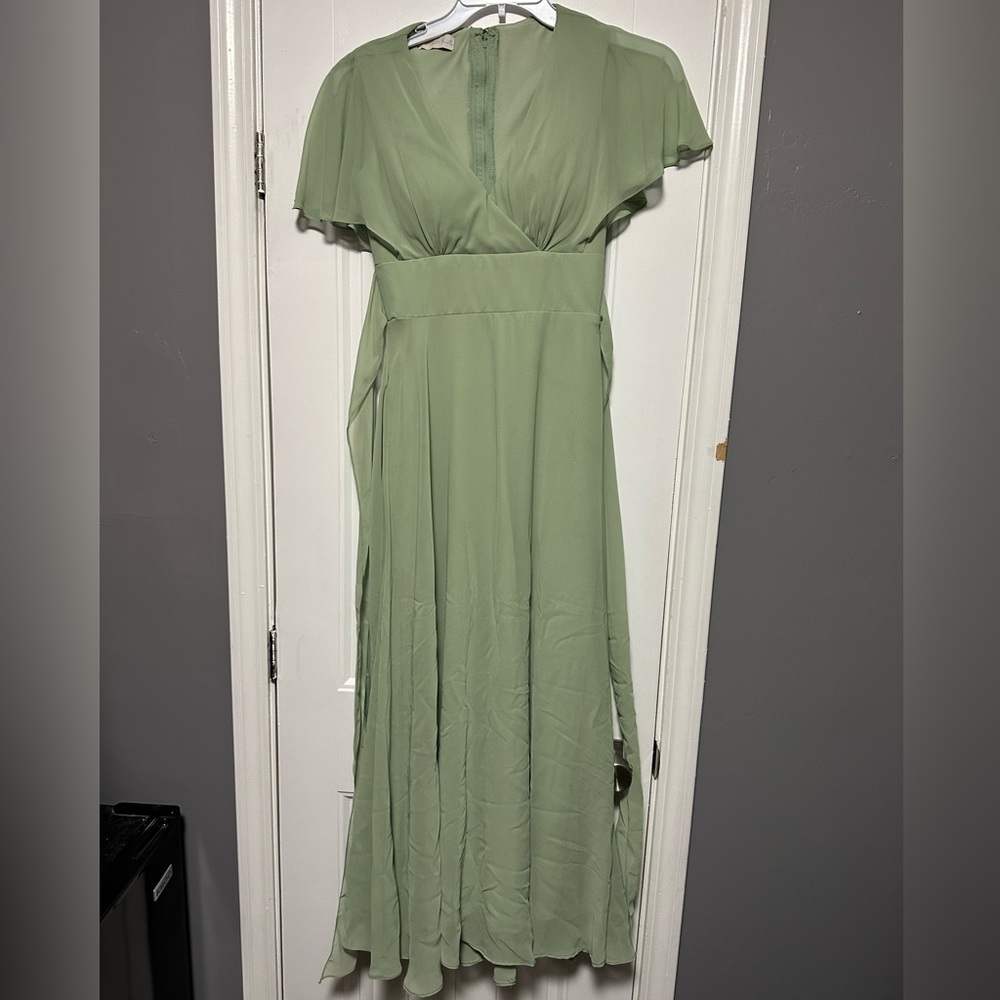 Kennedy Blue Luca Bridesmaid dress in Sage